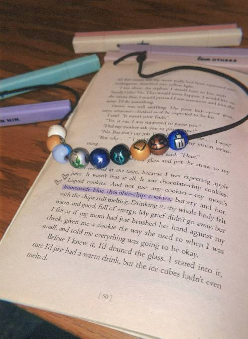 homemade blue chocolate chip cookies