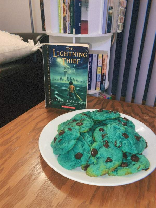 percy jackson blue cookies