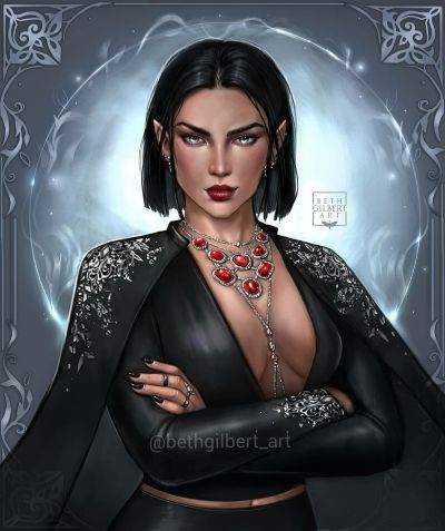 amren acomaf beth gilbert fanart
