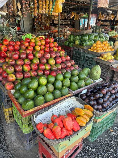 try a fresh fruit smoothie