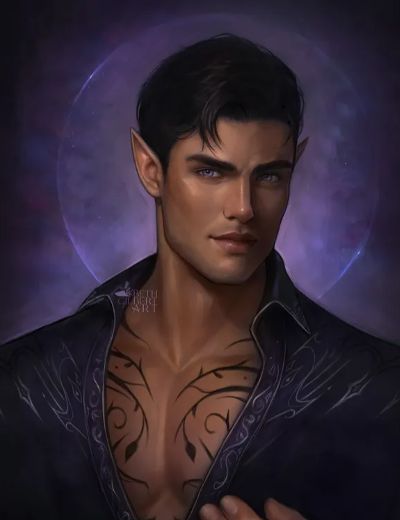 rhys acomaf beth gilbert fanart