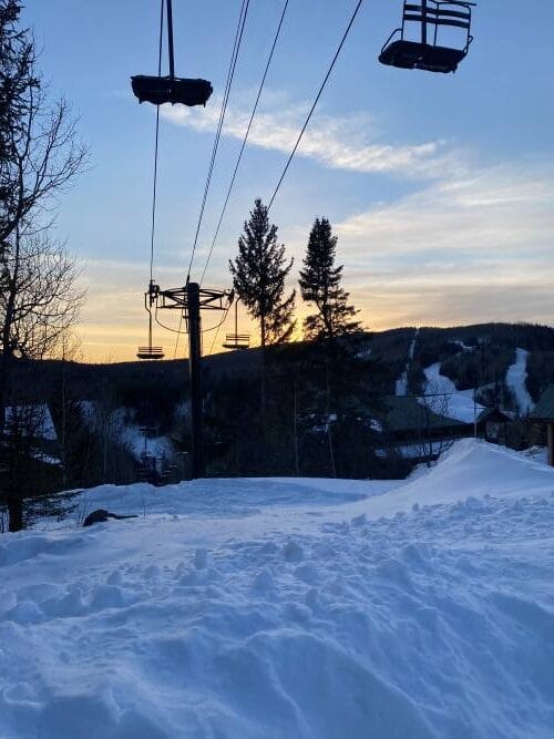 sunset ski resort